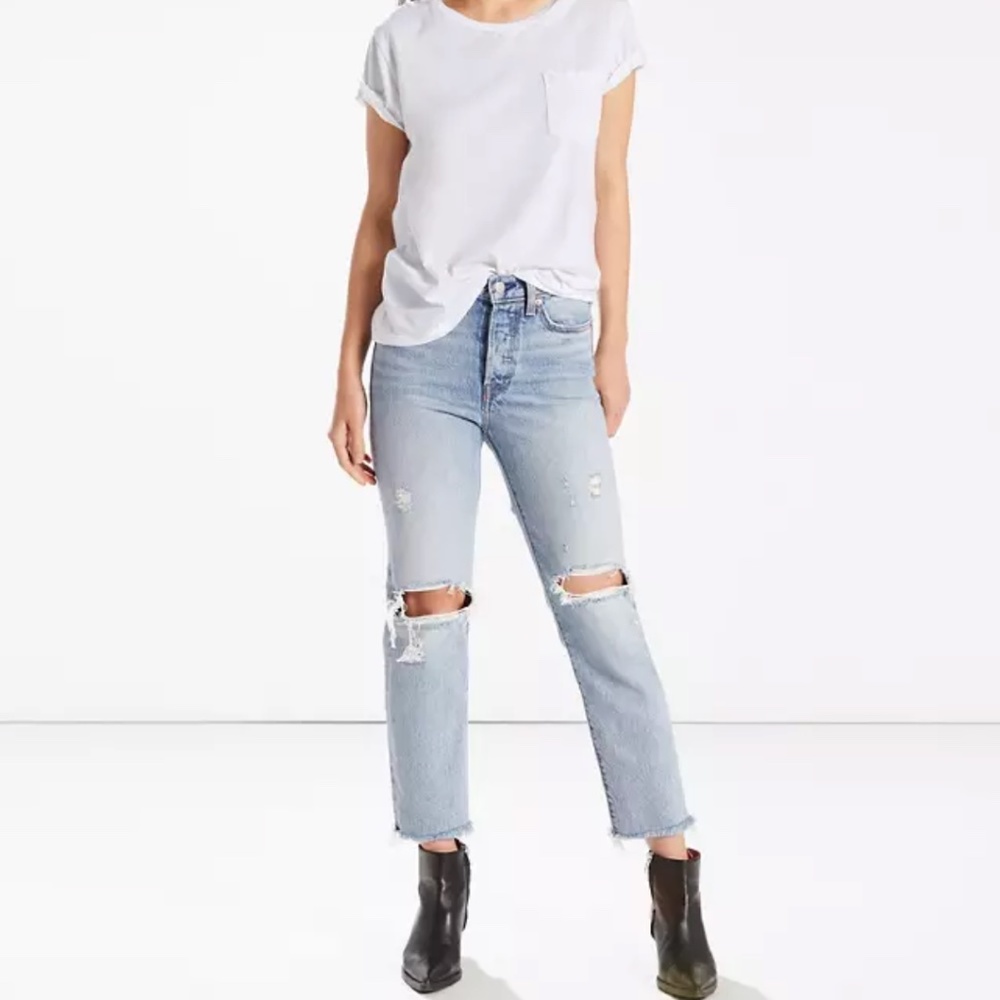 Levis Wedgie Fit Straight Jeans 901 lost inside 349640002